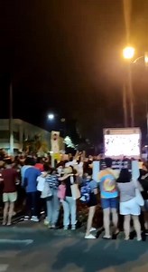 WATCH: UPLB students celebrate the championship of UP Fighting Maroons against the Ateneo Blue Eagles in the #UAAPSeason84 Basketball Finals held at SM Mall of Asia arena, May 13. Students watched Game 3 of the finals match between the Fighting Maroons and defending champions Ateneo Blue Eagles streamed on an LED screen at the Carabao Park. Video from Mackie Valenzuela #UPLBupdates #UPFight #UAAPFinals | UPLB Perspective