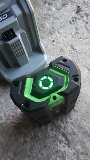 Problem battery 5Ah ego power, red flashing but why not charge?