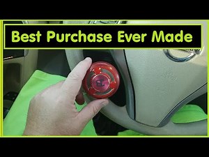 How to Use Steering Wheel Spinner Suicide KNOB (Fouring BL Brodie Amazon Verified Review Car Part)