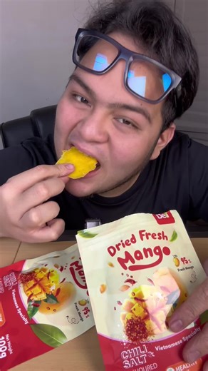 Dried Mango Mukbang Experience - Maanghang Version