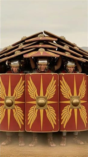 Why was NO ONE able to defeat the Roman TESTUDO formation?