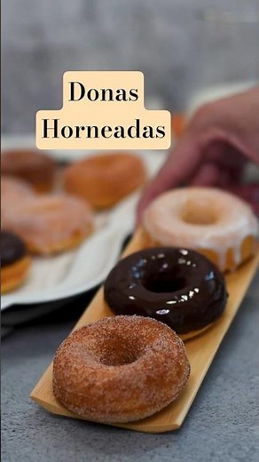 Donas Horneadas suaves | Sin Freír #postresfaciles #postrescaseros