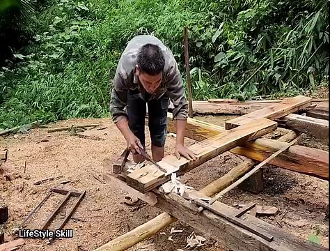 254K views · 1.6K reactions | Completing the assembly of the wooden...