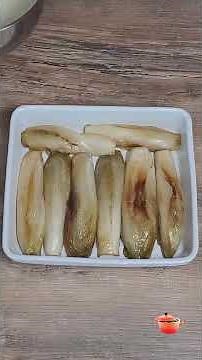 Endive gratin with Roquefort #recipe #easyrecipe #goodcuisine #shorts #short #food #gratin