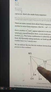 Faray’s sequence and tree representation,number theory