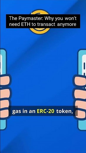 Stop paying in ETH! The Paymaster concept is set to revolutionize transactions.