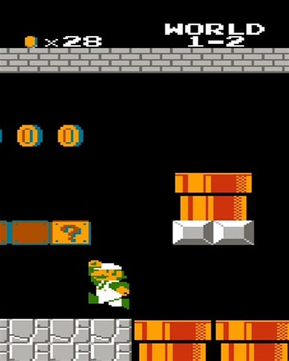 Super Mario Bros Luigi Rescue World 1-2 Gameplay