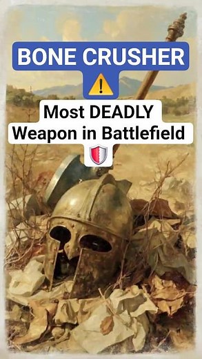 When the Mace Hits… RIP Bones 💀 #medieval #darkhistory #youtubeshorts