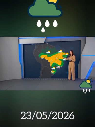 Severe Weather Forecast in Brazil: Heavy Rain and Winds