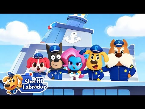 [Final Episode] The Big Showdown | 🌊 WaterCity Mystery | Safety Rules | Cartoon | Sheriff Labrador