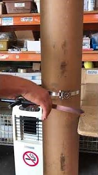 Install Sign onto Utility Pole using Band-it Banding