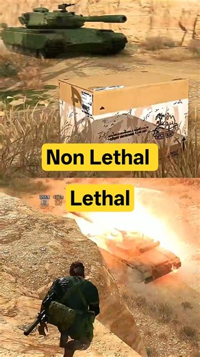 MGSV Lethal vs Non-Lethal players #mgsv #stealth #metalgearsolid