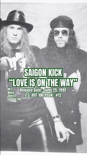 Saigon Kick “Love Is On The Way” #90s #90smusic #saigonkick