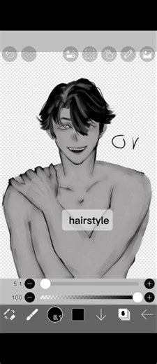 #draw #art#artistit #identificarse #drawing #hairstyle #digitalart #fyp #foryou #timelapsear #render #speedpaint #comisionopen #art #meme #humor #hungry