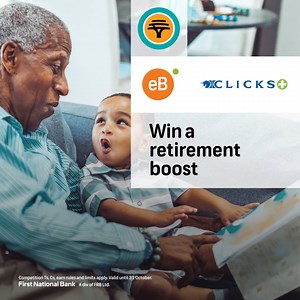 2.1K views · 120 reactions | This Seniors’ Month, we’re helping you boost your retirement savings  If you're 60 or older, you could be 1 of 4 to win a R50 000 deposit towards any FNB investment account 朗 The more you shop, the more chances you get to win. Remember: seniors earn double eBucks at Clicks on Wednesdays  #FNBSeniorsMonth #LoveFNB Explore more: https://bit.ly/4eVR5cP | FNB | Facebook