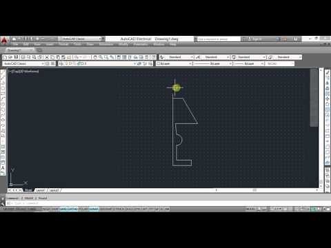 #AutoCAD Tutorial :: how to draw lamp in 3d
