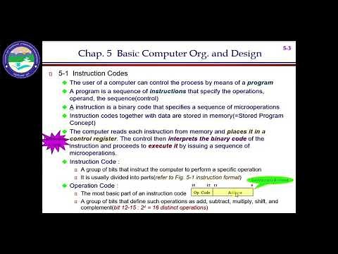 Basic Computer Organization and Design