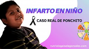 19 reactions · 4 comments | Hoy 2 de Diciembre se Cumplen 7 años que ponchito sufrio este infarto. Pero sus padres nos mandan un mensaje para que a nadie mas le pase esto y logremos salud en nuestras familia que tanto amamos. Comparte este video y llegaremos a más personas, evitemos que pasen estas tragedias. | Nutrióloga Isela González | Facebook