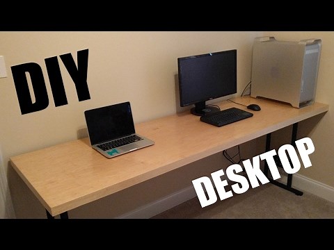 DIY Large Desk (Up-cycle)