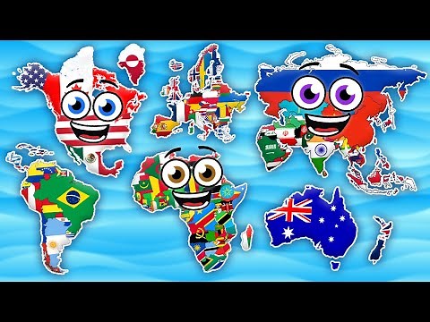 ¡Todos Los Países Del Mundo Y Sus Banderas! | KLT Español