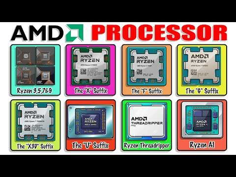 Every AMD Ryzen Processor Explained