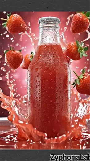 Inside the Giant Strawberry Juice Factory 🍓 #shortsviral #factory #shorts #StrawberryJuice