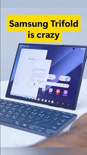 Samsung Galaxy z TriFold features and first look