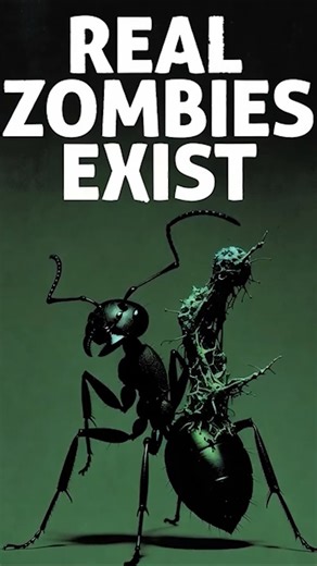 REAL ZOMBIES EXIST 🧟‍♂️🦠 #science #nature #darkfacts
