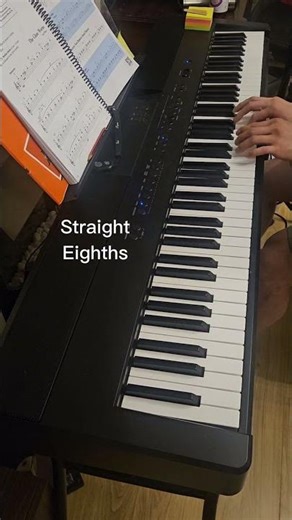 Descending Scales - 6.5 months progress beginner #piano learner