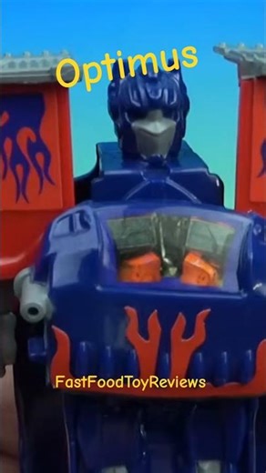 Auto Transform Optimus 🛻 #transformers #optimusprime #optimus #robot #mcdonalds