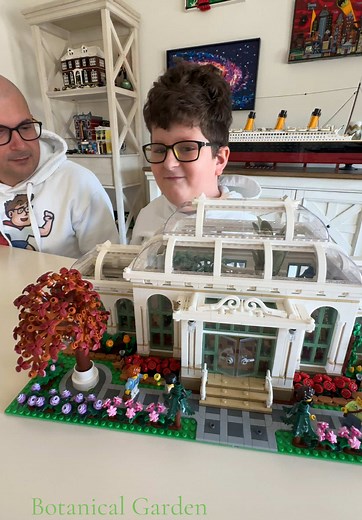Explore the Majestic Lego Botanical Garden