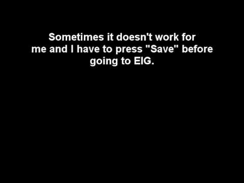 Sims 3 CAW ( Create a world tool ) .:Fix Edit in game bug:.