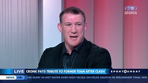 The big clue that makes Paul Gallen believe Cam Smith will hang up the boots. WATCH: Channel 9 | Wide World of Sports