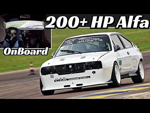 Alfa Romeo Alfasud Sprint Trofeo Europa by Autodelta + OnBoard - 8.500 rpm & 200+ Hp Boxer Engine!