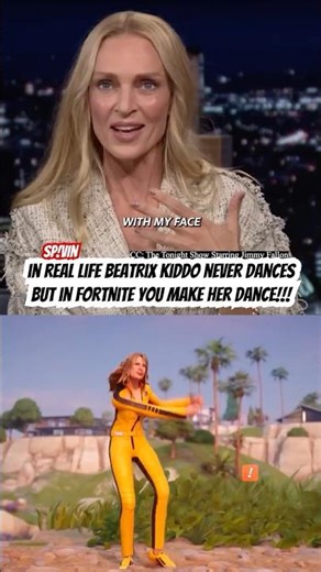 Uma Thurman Reacts to Her Kill Bill Skin in Fortnite …