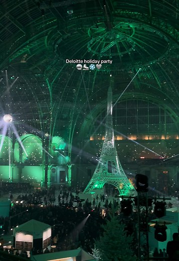 Deloitte Holiday Party at Grand Palais in Paris