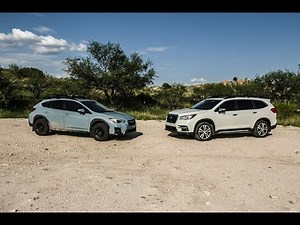 2019 Ascent: Introduction, On and Off road Driving, Crosstrek Comparison
