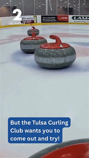 Think curling is easy? Spoiler alert: it’s not! 🥌 Visit the Tulsa Curling Club to give it a go! | KJRH