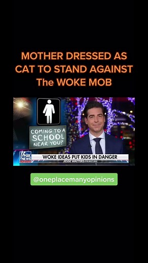 Mother Dressed as Cat to Stand Against The Woke Mob