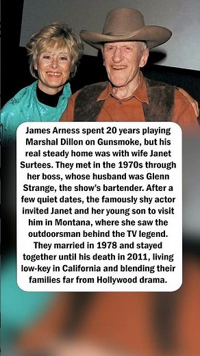 James Arness & Janet Surtees’ Quiet Gunsmoke Love