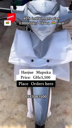 Comprar Haojue Mapuka a Buen Precio en Ghana