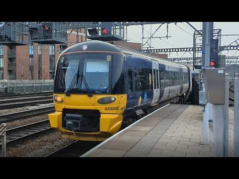 Northern Class 333 - 333005 arriving at Leeds (14/02/26)
