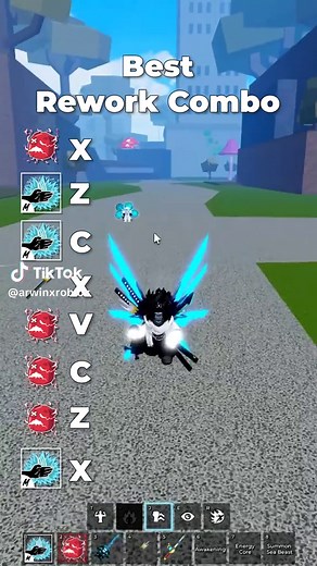 Best Pain Combo Showcase in Blox Fruits