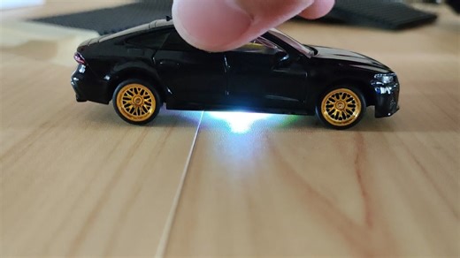 帅的一批 奥迪RS7 1/64车模静改动 RC模型改装