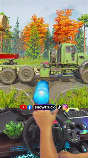 Truck vs Speed Bumps With Extreme Broken Road Snowrunner Gameplay Ep51 #snowrunner #truck #mud