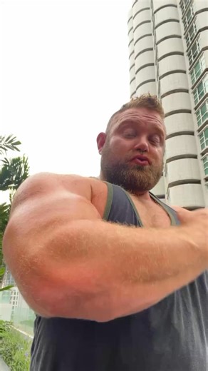 Flexing after the gym! Biceps bigger than my inhibitions! | Thejackstacked