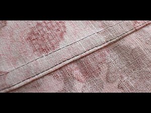Basic Stitches - Run and Fell Seam || रन एन फ़ेल सीम || Easy Tutorials For Beginners || Let's TRY IT