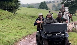 The season when hunts tear up fox cubs has already begun