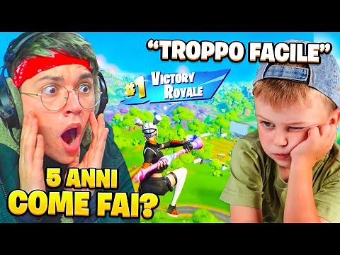 5-YEAR-OLD BOY AUDITIONED, I THOUGHT HE WAS A NOBODY BUT....😨(Fortnite)