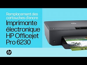 Remplacer les cartouches d'encre | Imprimante ePrinter HP Officejet Pro 6230 | HP Support